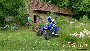 Hot Wife Takes Quad Riding Husband and His Mistress on a Wild Ride of Gay Anal Sex in the Park