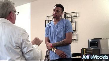 Sexy White BBW Aurora Rainbow Fucks The Hung Black Nurse